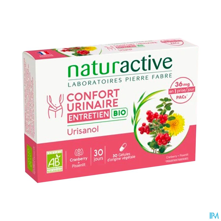 produit NATURACTIVE CONFORT URINAIRE ENTR BIO 30