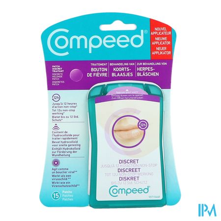 produit Compeed Patch Bouton De Fievre Invisible Jour 15