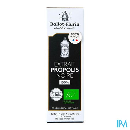 vignette Ballot Flurin Extrait De Propolis Noire Bio 15ml