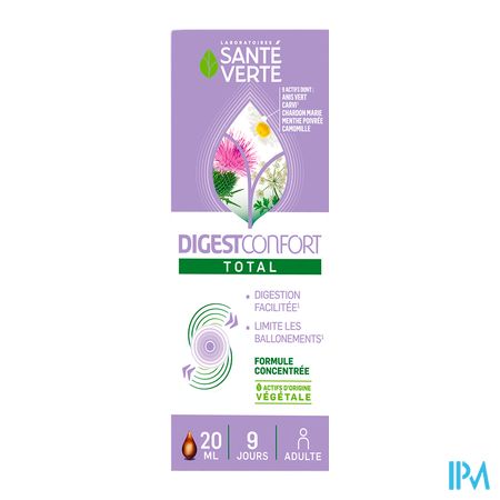 vignette Sante Verte Digest Confort Total 20ml X6
