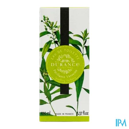 vignette Durance Eau De Toilette Petillante Verveine Vaporisateur 100ml
