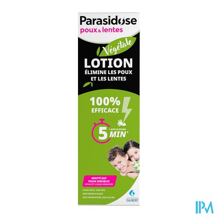 vignette Laboratoires Gilbert Parasidose Poux Lotion Vegetale 200ml