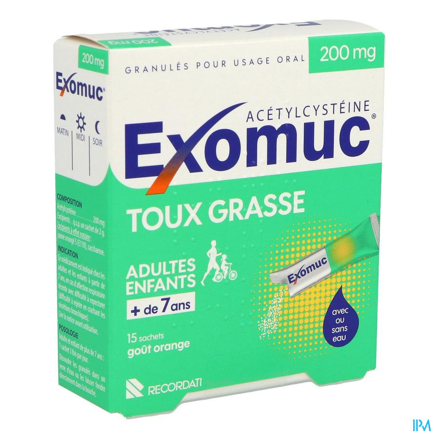 produit EXOMUC 200MG GRL STICK 15