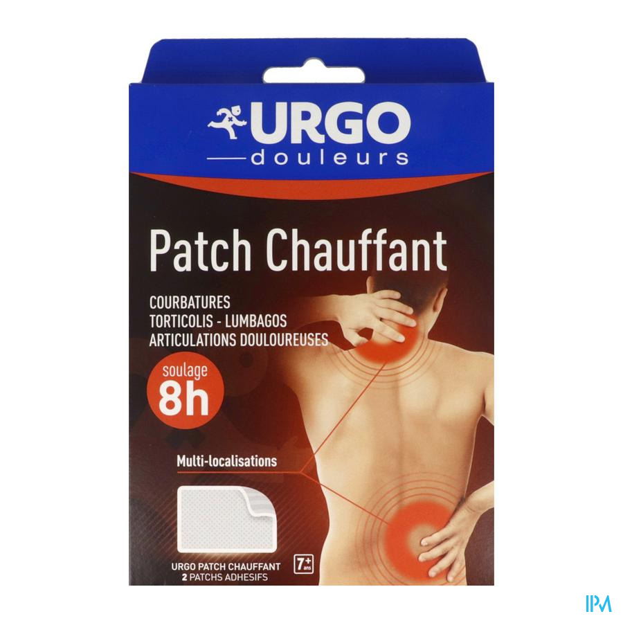 produit Urgo Patch Chauffant Decontractant X2