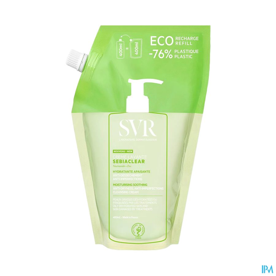 vignette SVR SEBIA CREME LAV REFILL 400ML