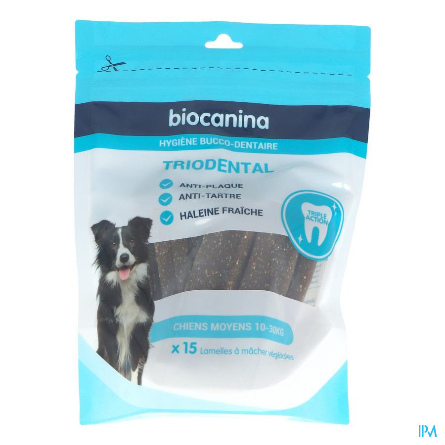vignette Triodental Lamelle A Macher Moyen Chien 10/30kg 15