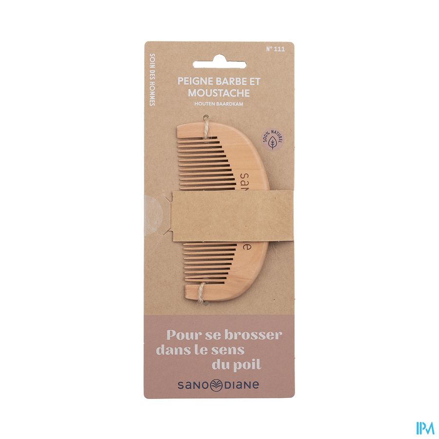 produit SANODIANE 111 PEIGNE BARBE BOIS