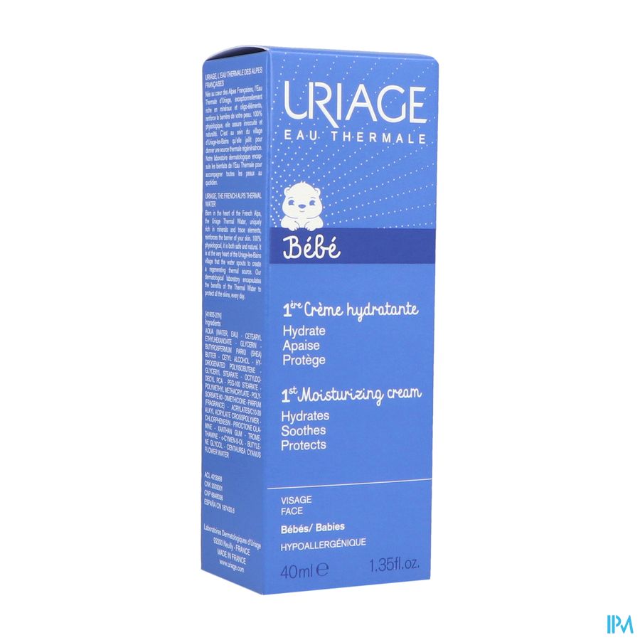 vignette Bebe 1ere Creme Hydraprotectrice 40ml