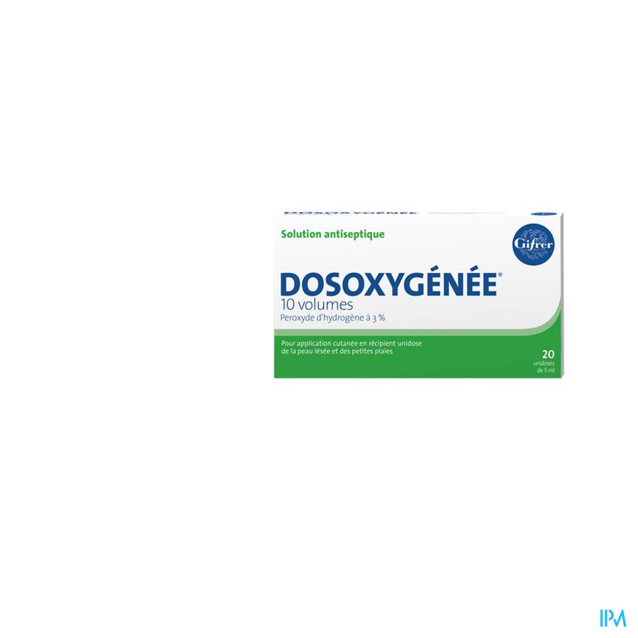 vignette DOSOXYGENEE 10V UNIDOSE 5ML 20