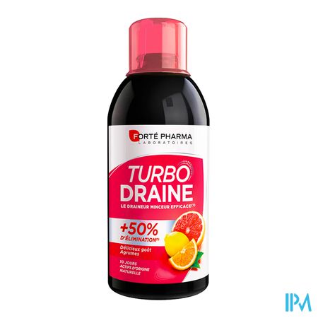 vignette Forte Pharma Turbodraine Minceur Solution Buvable Agrumes 500ml