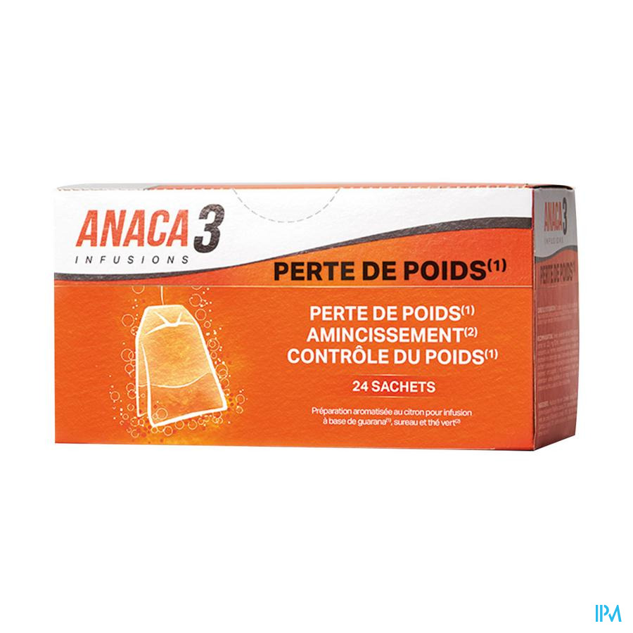 produit Anaca3 Infusion Perte De Poids Infusette 24