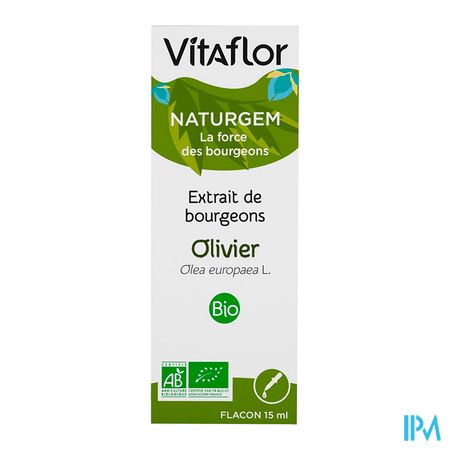 vignette Vitaflor Naturgem Extrait Bourgeon Bio Olivier 15ml