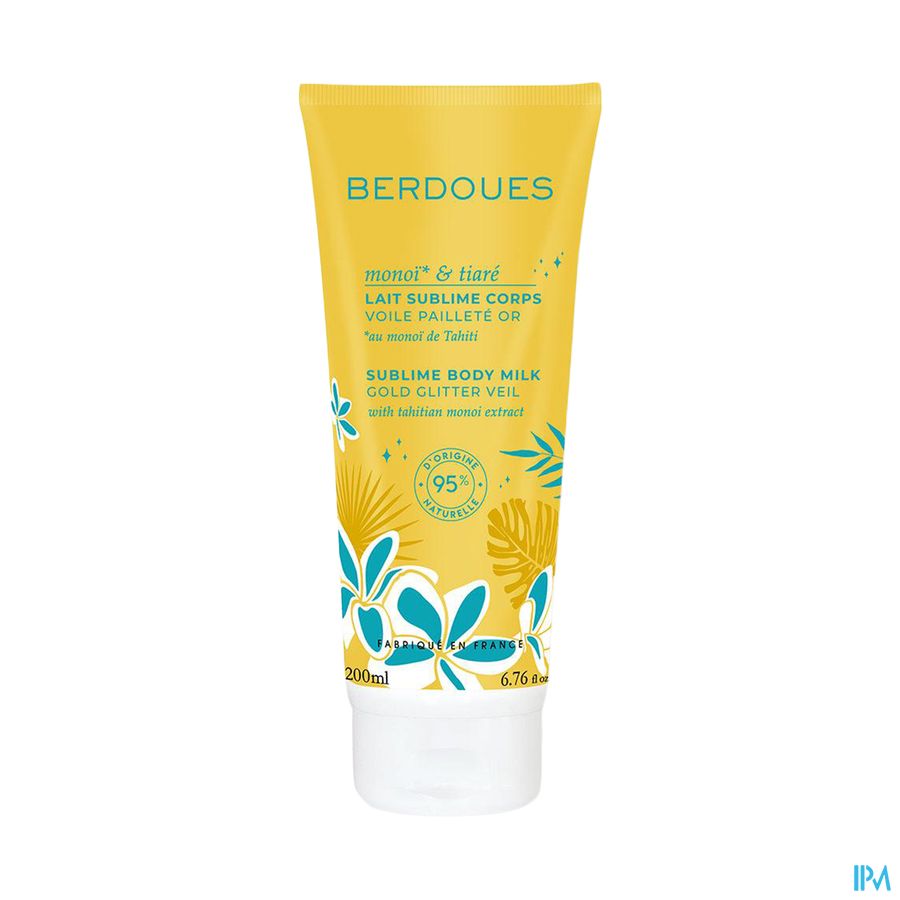 produit BERDOUES 1902 LAIT CORPS PAILLETE 200ML