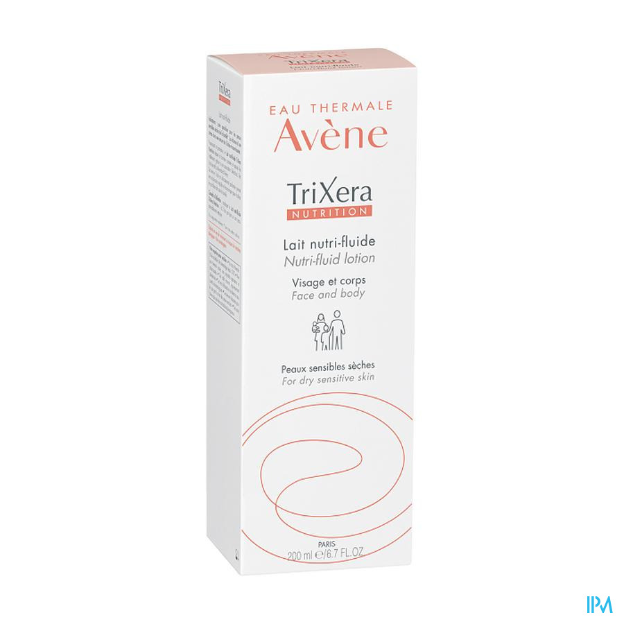 produit Avene Trixera Nutrition Lait Nutrifluide Tbe 200ml