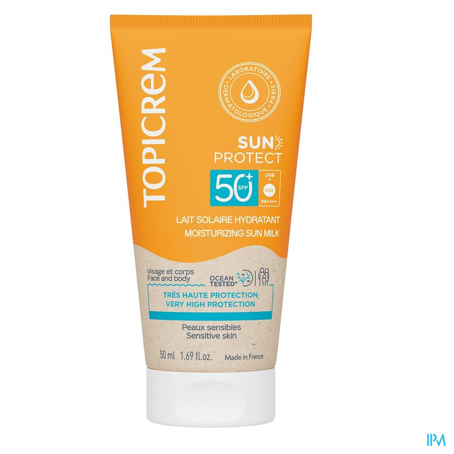 produit TOPICREM SUN PROT LAIT SPF50+ 50ML