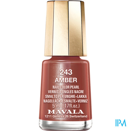 vignette Mavala Vernis A Ongles Mini Color&#039;s Amber 5ml