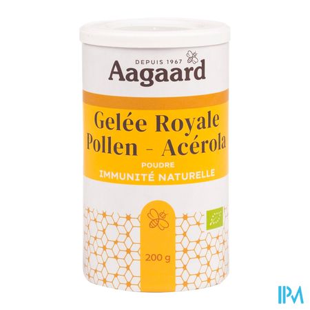 vignette Aagaard Gelee Royale Pollen Acerola Bio 200g