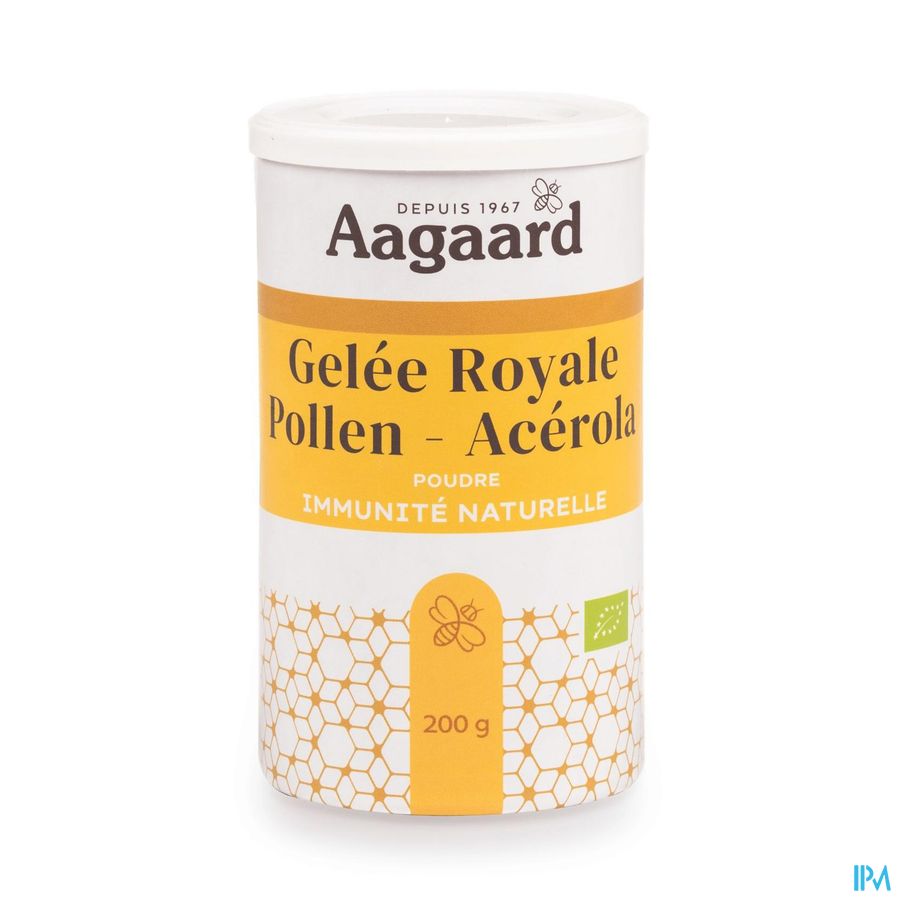 produit AAGAARD GELEE ROYALE-POLLEN-ACEROLA 200 G
