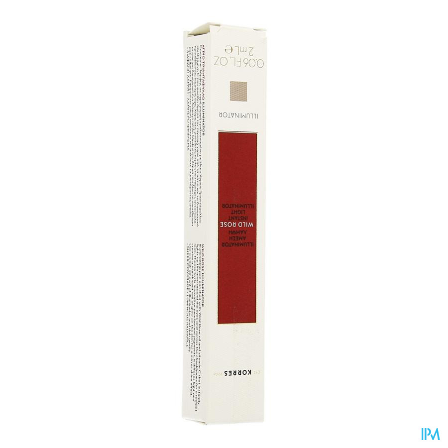 vignette Korres Crayon Illuminateur Rose Sauvage 2ml