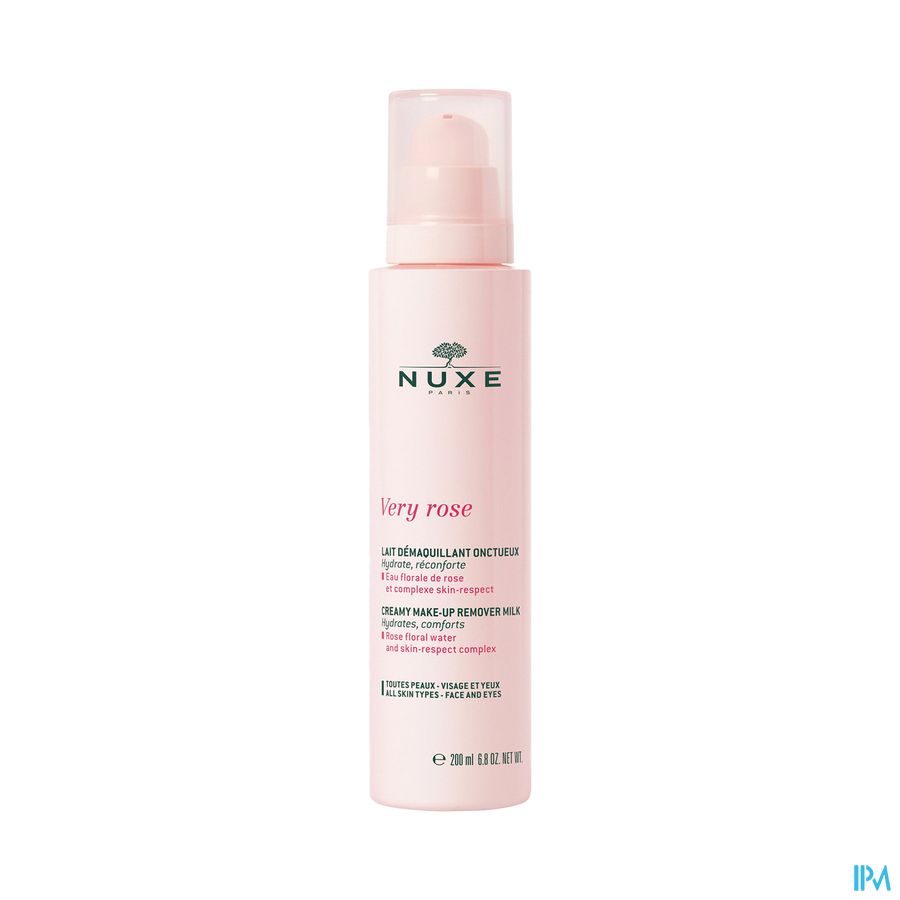vignette NUXE VERY ROSE LAIT DEMAQUILLANT 200ML