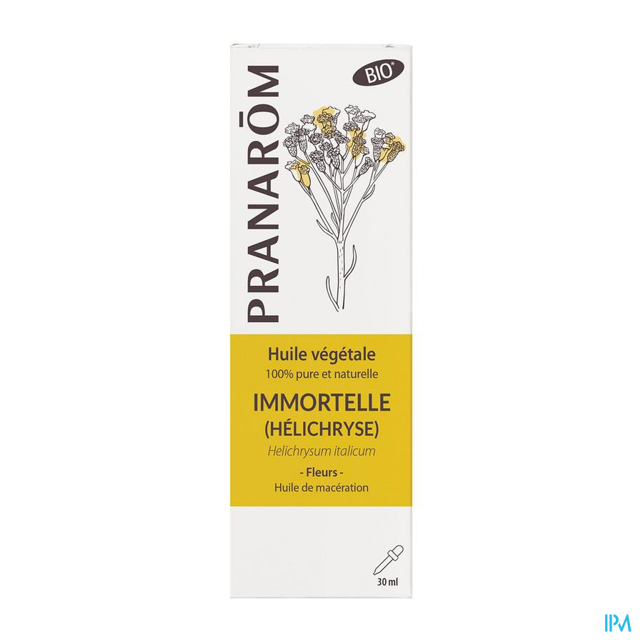 vignette Pranarom Huile Vegetale Bio Immortelle 30ml