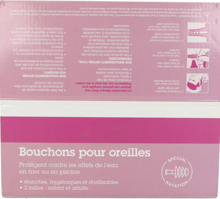 produit Quotisoin Bouchon Oreille Special Natation Adulte 2