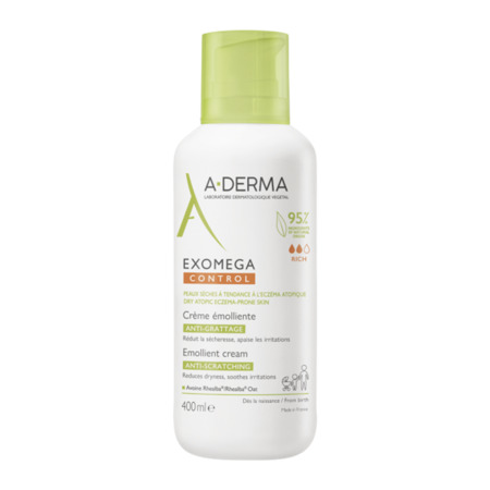 vignette A Derma Exomega Control Creme Emolliente Antigrattage 400ml