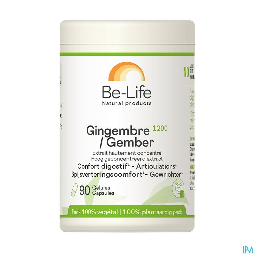 produit BE-LIFE GINGEMBRE 1200 GELU90