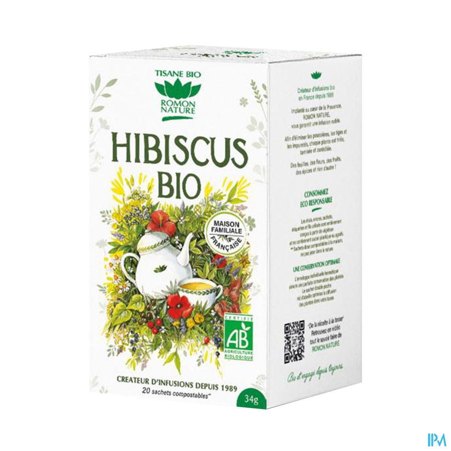 produit ARAQUELLE HIBISCUS BIO 34G