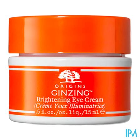 vignette Origins Ginzing Creme Rafraichissante Pour Les Yeux 15ml