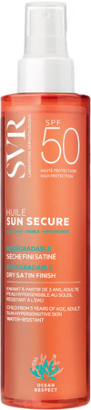 vignette SVR SUN SECURE HUILE CORPS SPF50 200ML