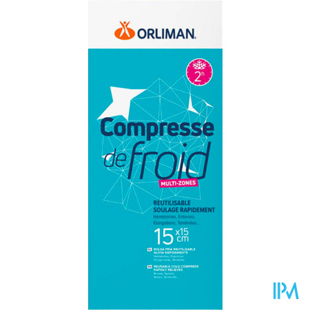 produit Orliman Compresse De Froid 15cm X 15cm