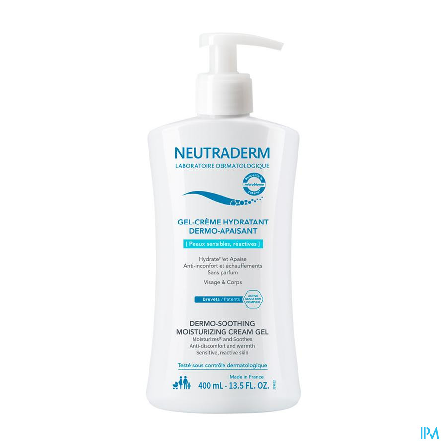 produit NEUTRADERM GEL CR HYD DERMO-APAIS 400ML