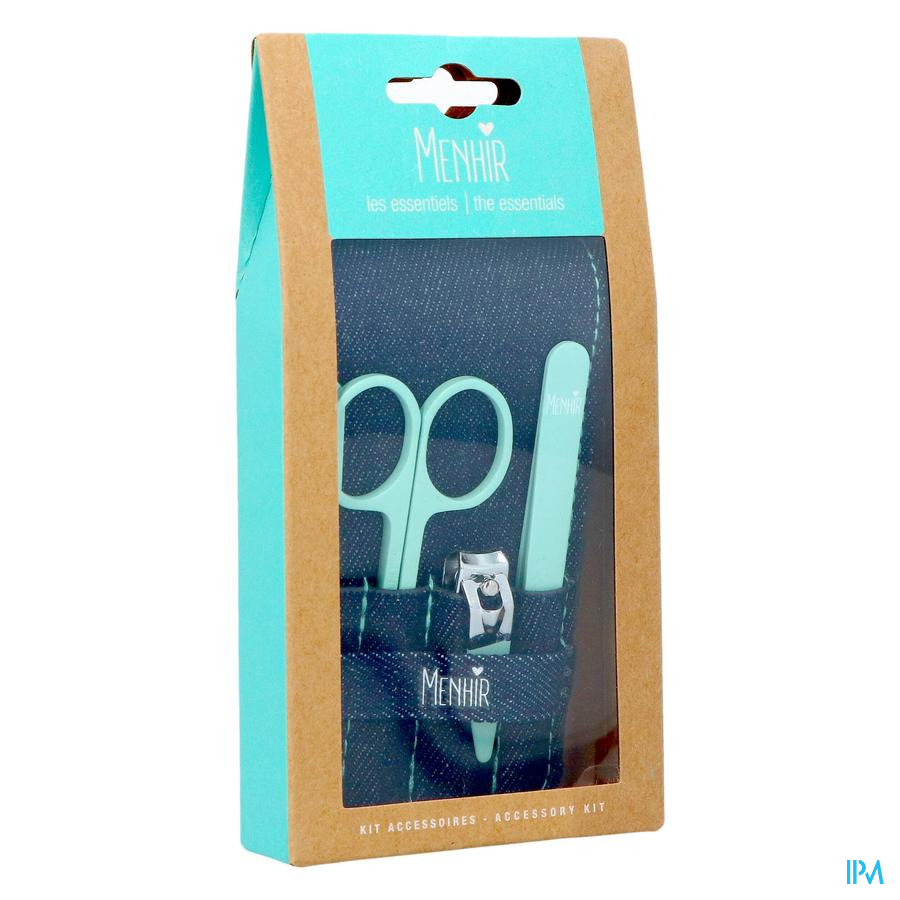 vignette Vitry Menhir Set Manucure Menhir Les Essentiels Vert 4produits