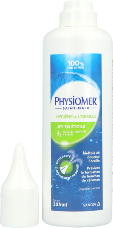 produit PHYSIOMER SOL HYG OREIL  115ML