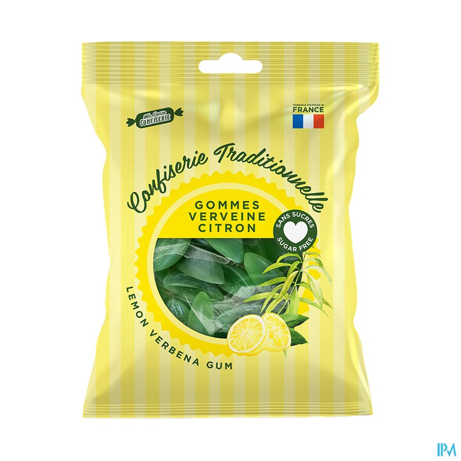 vignette SOLEMIO GOMMES VERVEINE CITRON SS 100G