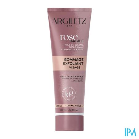 vignette ARGILETZ EXFOL VIS ROSE 100ML