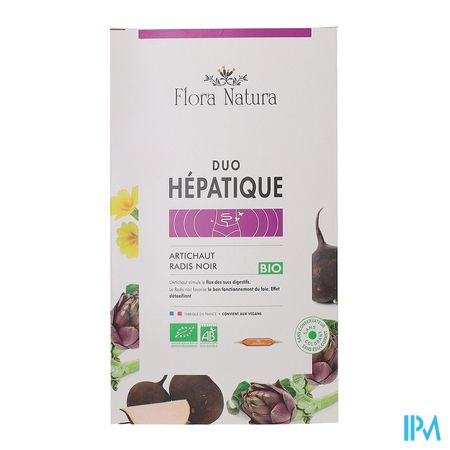 vignette Flora Natura Duo Hepatique Bio Ampoule 20