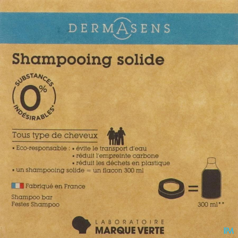 produit Marque Verte Dermasens Shampooing Solide 85g