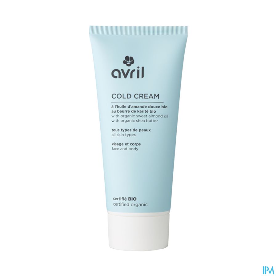 produit Avril Cold Cream Bio Visage Et Corps 200ml