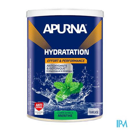 vignette Apurna Boisson Hydratation Menthe Poudre 500g