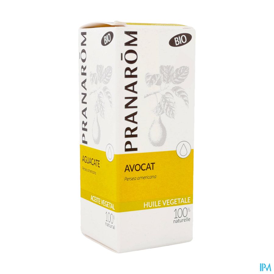 vignette Pranarom Huile Vegetale Bio Avocat 50ml