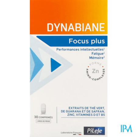 vignette Pileje Dynabiane Focus Plus Comprime 30