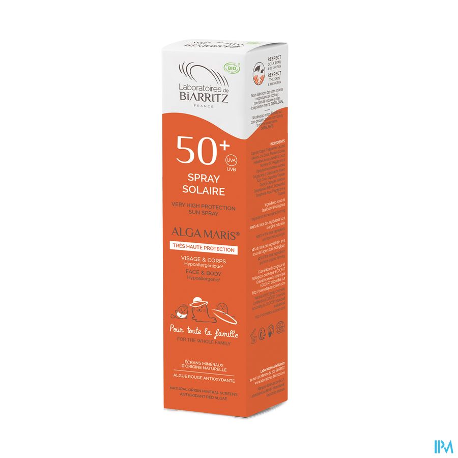 vignette LDBIARRITZ SPR SOL FAMILLE SPF50+ 150ML