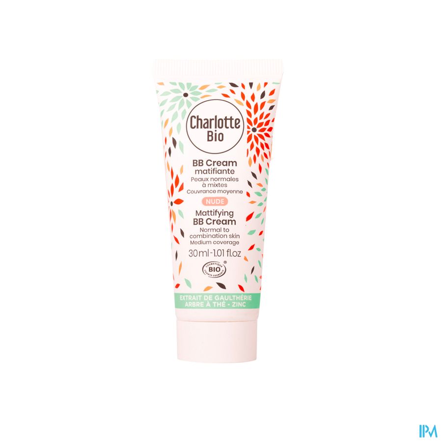 vignette CHARLOTTE BIO BB CR MATIFIA NUDE PXM 30ML