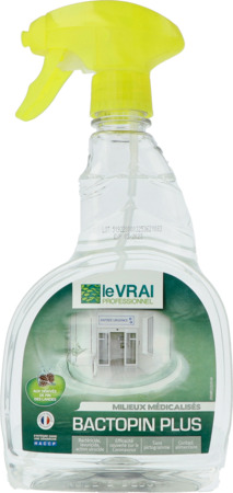 vignette Laboratoires Gilbert Bactidose Lab Le Vrai Spray Surfaces 750ml