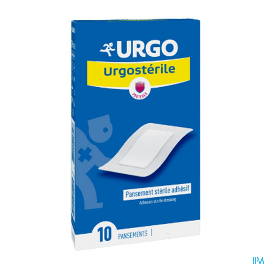 produit Urgosterile Pansement Adhesif Sterile 20cm X 10cm 10