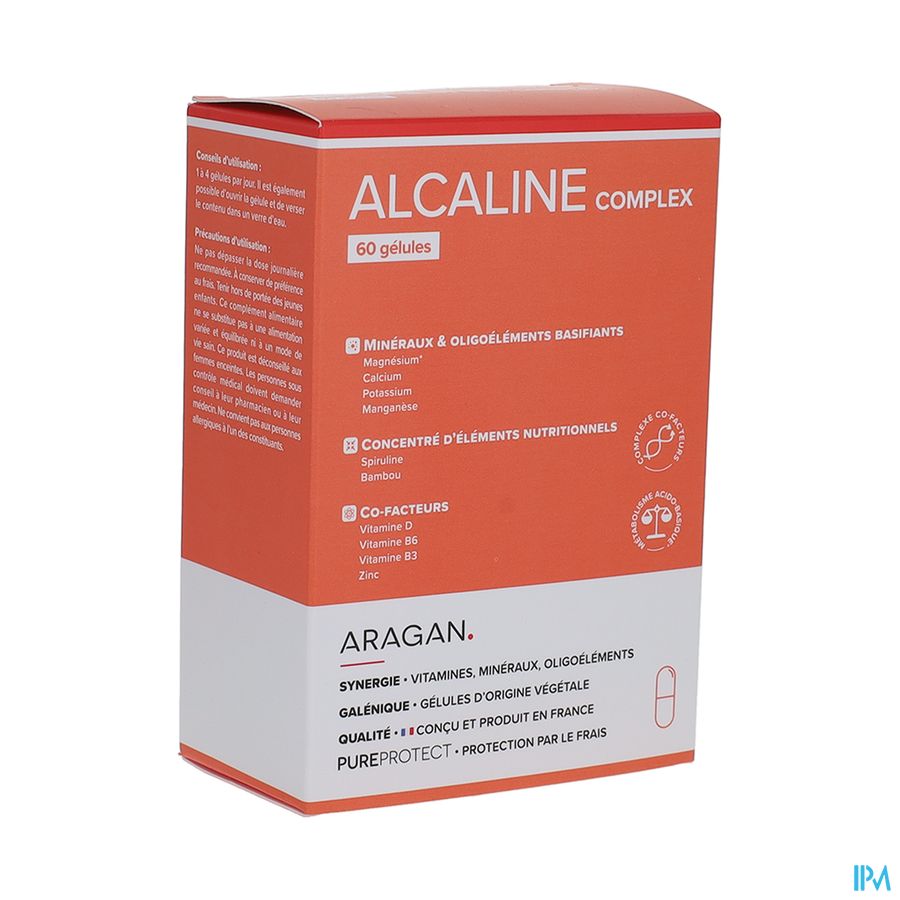 produit Aragan Alcaline Complexe Gelule 60