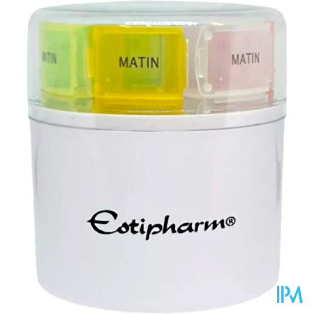 vignette Estipharm Pilulier 7jours Rond