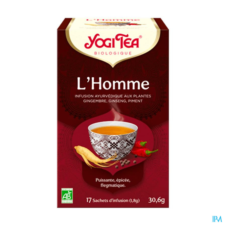 vignette Yogi Tea Homme Bio Infusette 2g 17